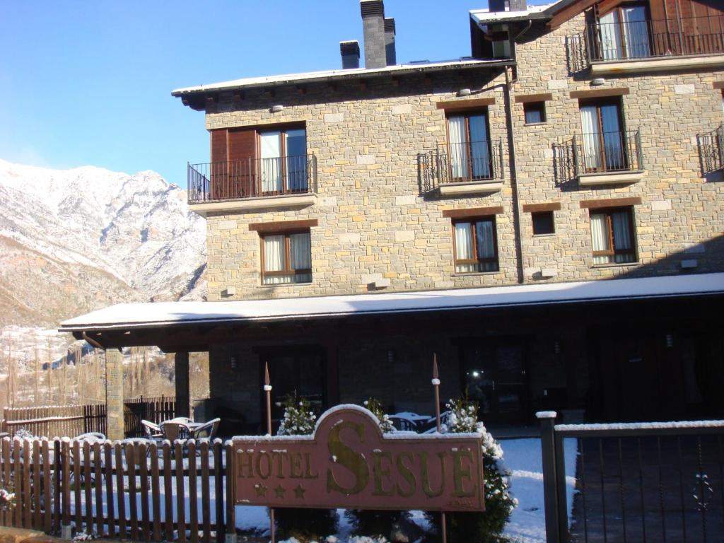 Hotel Sesue Benasque Exterior photo